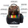 Dynamic Discs Trooper Starter Disc Golf Backpack - Ideal Frisbee Bags with 18+ Discs Capacity - Disc Golf Gifts for Men - Backpacks Accessories - Lightweight & Durable (Woodland Camouflage) view 3