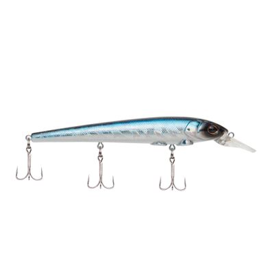 Berkley Hit Stick Fishing Lure, Black Gold, 8/9 oz, 6in | 15cm Crankbaits, Largest Rolling Action of Any Berkley Hard Bait, Equipped with Sharp Fusion19 Hook