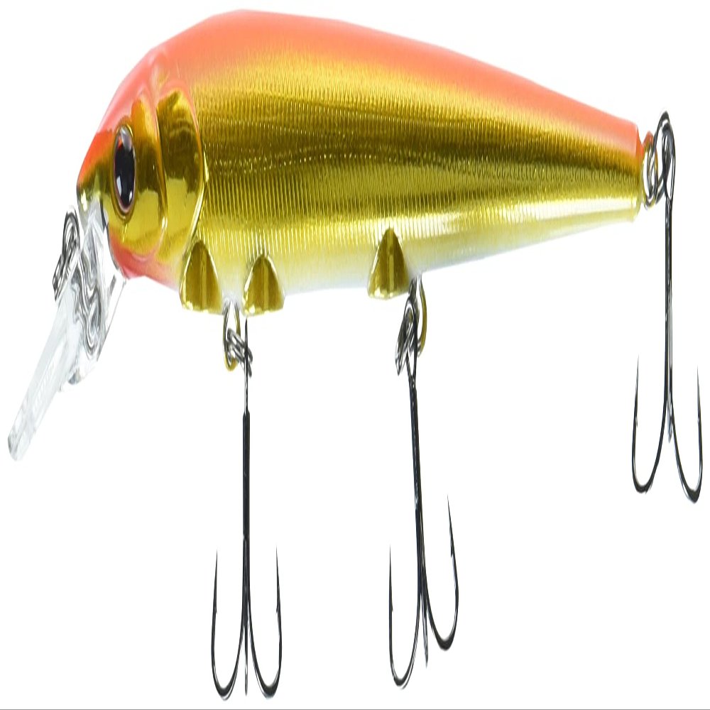 Berkley Hit Stick Fishing Lure, Fluorescent Orange Gold, 8/9 oz, 6in | 15cm Crankbaits, Largest Rolling Action of Any Berkley Hard Bait, Equipped with Sharp Fusion19 Hook