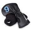 Craftsman Golf 11pcs /Set Leather Black Iron Covers Headcover with Large Blue No. Custom Version with Your Name (Custom) view 2