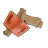1791 Universal Leather Gun Holster, OWB/IWB CCW Holster, Right and Left Handed - Fits Glock, HK, SIG Walther (Large - Classic Brown) view 2