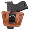 1791 Universal Leather Gun Holster, OWB/IWB CCW Holster, Right and Left Handed - Fits Glock, HK, SIG Walther (Medium - Classic Brown) view 2
