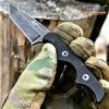 Tactical Knife Hunting Knife Survival Knife 5 Inch Full Tang Fixed Blade Knife Kydex Sheath G10 Handle Camping Accessories Camping Gear Survival Kit Survival Gear Tactical Gear 78227 view 3