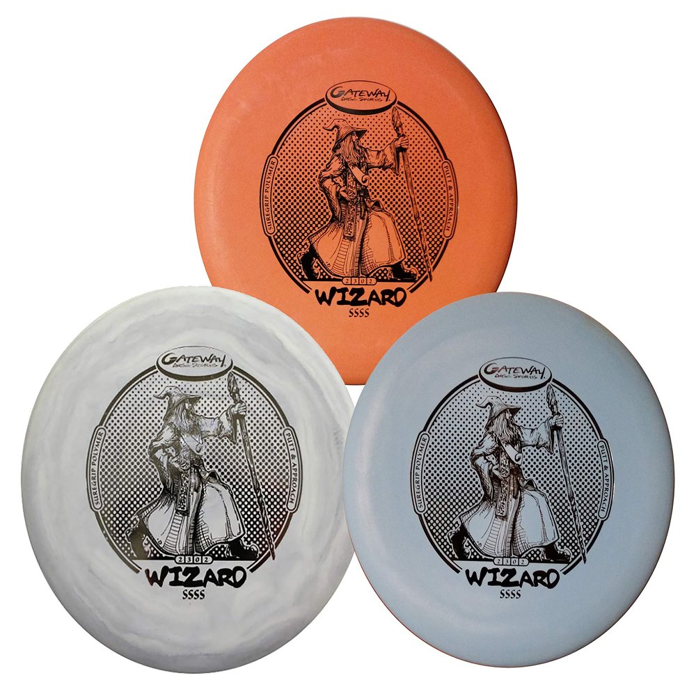 Gateway Wizard Disc Golf Putter Approach Disc - 3 Pack (SSSS (4S))
