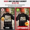 City Shirts Add Your Own Text Design Custom Personalized Crewneck Sweatshirt (XXX Large, Ash Gray) view 4