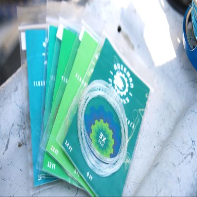 3 Pack - Fluorocarbon Fly Fishing Tapered Leaders - 9' (4X)