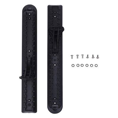 BESPORTBLE Universal Adjustable Kayak Foot Pegs/Foot Brace, Kayak Foot Pedals with Kayaking Pedal Kayaking Supplies, Black,2Pcs