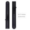 BESPORTBLE Universal Adjustable Kayak Foot Pegs/Foot Brace, Kayak Foot Pedals with Kayaking Pedal Kayaking Supplies, Black,2Pcs view 1