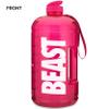 Hydra Cup Pink 64 oz Half Gallon Water Jug, Motivational Water Bottle with Straw & Time Markers, BPA Free view 2