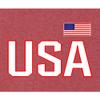 Go All Out 3X-Large Vintage Heather Red Mens USA National Pride Sweatshirt Crewneck view 4