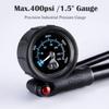 BETO High Pressure Shock Pump - (400 PSI Max) MTB Bike Shock Pump for Fork & Rear Suspension with No-Loss Schrader Valve view 3