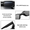 Dollger Rectangle Sunglasses for Women Men Trendy 90s Retro Sunglasses chunky Square Small Frame Retro Tortoise shell Black sunglasses view 4