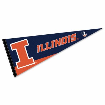 Illinois Fighting Illini Full Size Pennant