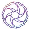 Bike Disc Brake, Bicycle Brake Cooling Disc Rotor Stainless Steel Electroplating Color Dazzling Bike Hollow Disc Brakeors Accessory(160mm) view 1