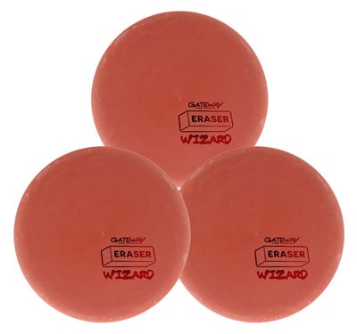 Gateway Wizard Disc Golf Putter Approach Disc - 3 Pack (Eraser)