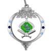 Baseball Field Christmas Ornament view 1