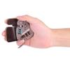 BICASTER Archery Finger Tabs Horween Cordovan Leather + Aluminum Finger Guards for Recurve Bows (Silver Grey, Small) view 4