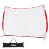 ZELUS 12x 9ft Barricade Backstop, Sports Barrier Nets for Lacrosse, Basketball, Soccer, Field Hockey, Baseball and More view 1