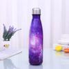 DUOER 2020 Newest Hot 500ML Water Bottle Vacuum Insulated Thermal Metal Sports Chilly/Warm Cup (Color : 6) view 1