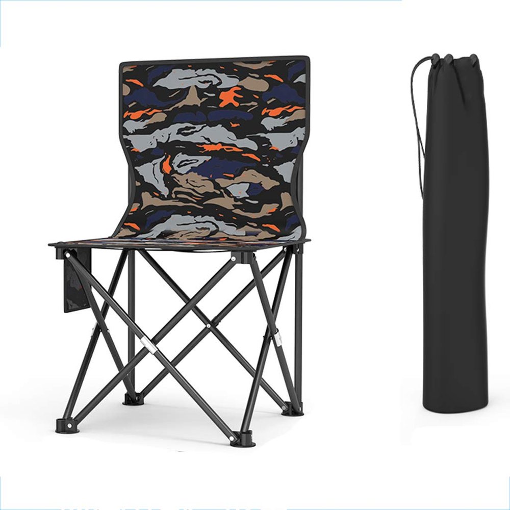 N / A Folding chairFishing Picnic Sun Lounger, Used to Relax On The Terrace, Garden Camping, Beach, Outdoor Seating, Foldable(Size:42x42x72CM/17x17x28 in,Color:1)