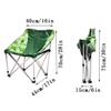 N / A Folding chairFolding Outdoor Camping Chair,with Storage Bag,600D Oxford Fabric,Bearing 140kg/309lbs,for Terrace, Beach view 4