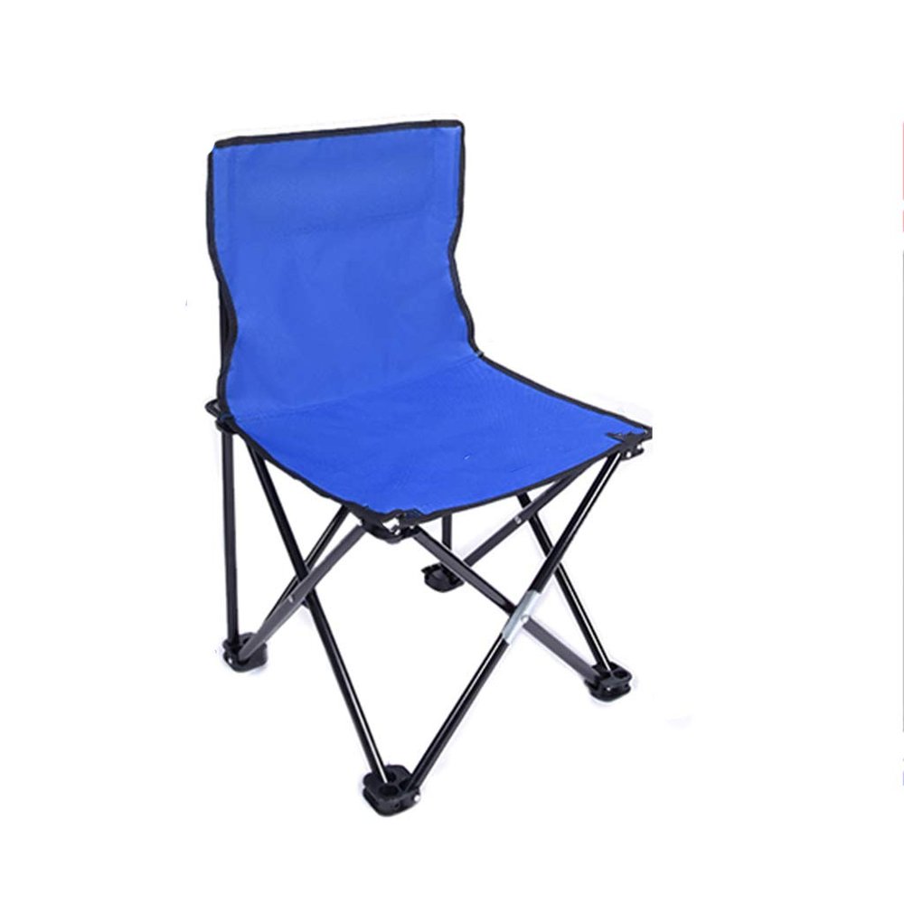 N / A Folding chairFishing Garden Sun Lounger, Portable Backrest Folding Chair, Very Suitable for Outdoor Camping, Beach, Travel and Vacation(Color:Blue)