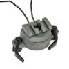 Simways Arc Rail Adaptor Tactial Helmet Rail Suspension Headset Bracket Ear Muff (Green) view 2