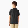 Dickies Boys' Short Sleeve Pique Polo, Black, XX-Small view 2