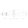 Sidewinder 30 Riflescope 6-24X56FFP Mil Dot + FFP view 3