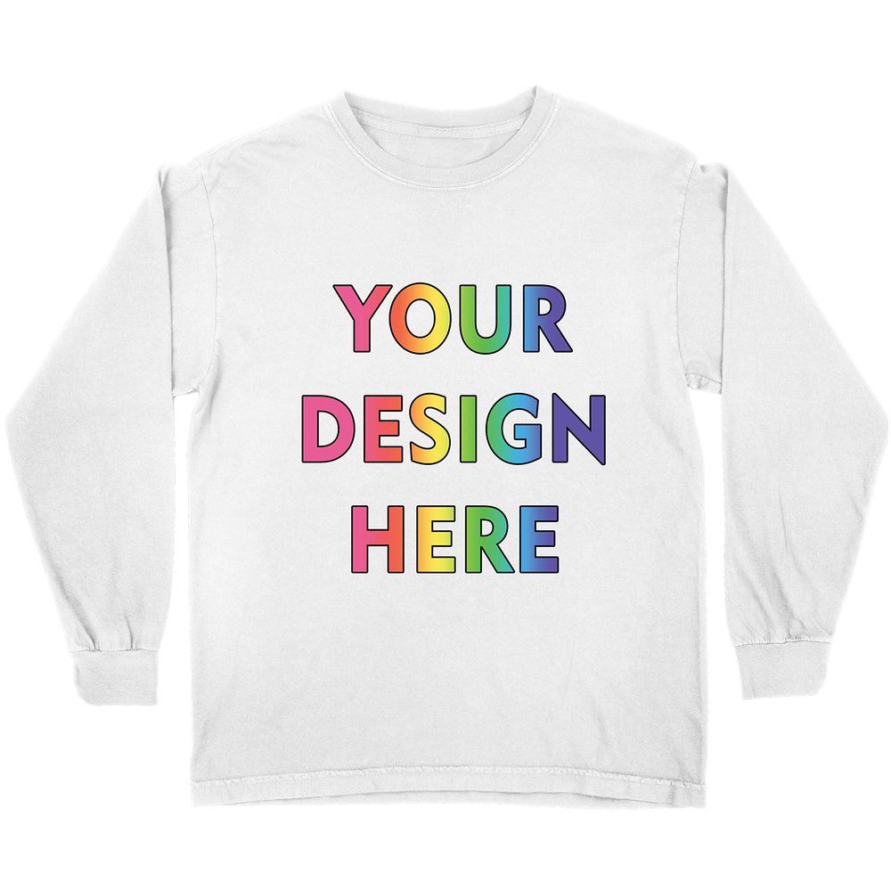 Design Your Own Custom 2 Sided Front and Back Printed Kids T Shirt Add Image Text or Photo (9-11 Years White Multi Color)