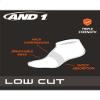 AND1 Mens Low Cut Socks - 12 Pack Performance Stretch Athletic Compression Sock for Men - Sports No Show Socks (6-12.5), Size 6-12.5, Black view 2