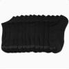 AND1 Mens Low Cut Socks - 12 Pack Performance Stretch Athletic Compression Sock for Men - Sports No Show Socks (6-12.5), Size 6-12.5, Black view 3