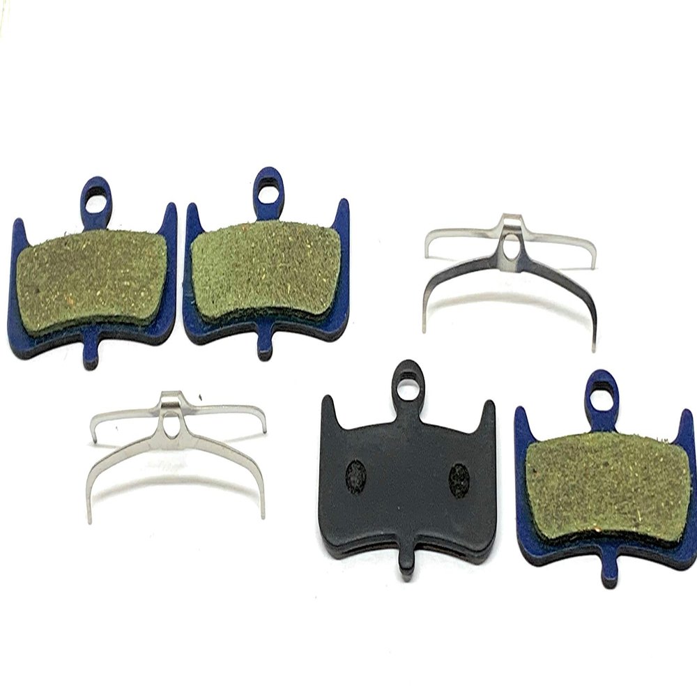 2 Pairs Bike Brake Pads Resin for Hayes Dominion A4, 106F8355, 100G8A, T100, T106, 98-36141-K001, K002, HY-8331. The Bicycle Replacement Part for OEM Brakes for high Braking Power.