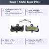 2 Pairs Bike Brake Pads Resin for Hayes Dominion A4, 106F8355, 100G8A, T100, T106, 98-36141-K001, K002, HY-8331. The Bicycle Replacement Part for OEM Brakes for high Braking Power. view 2