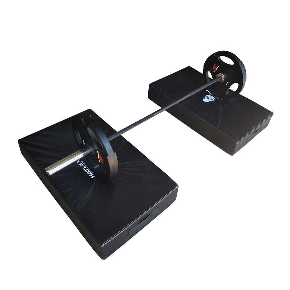 CKIDS Weightlifting Silencer Drop Pads Barbell Drop Pads Shock Absorber Mats for Barbell-Dropping Workouts at Home Gym