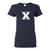 UGP Campus Apparel LS02 - Xavier Musketeers Primary Logo Womens T-Shirt - Medium - Navy view 1