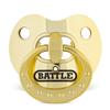 Battle Sports Binky Oxygen Football Mouthguard - Detachable Strap, Maximum Breathability, Works with Braces & No Boiling Required - Chrome Gold view 1