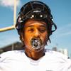 Battle Sports Binky Oxygen Football Mouthguard - Detachable Strap, Maximum Breathability, Works with Braces & No Boiling Required - Chrome Silver view 4