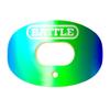Battle Sports Iridescent Oxygen Football Mouthguard - Football Mouth Guard with Strap, Superior Airflow and Better Performance, Maximum Breathability, Works with Braces view 1