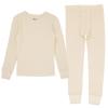 Fruit of The Loom Premium Boy's Thermal Waffle Set, Natural, 14-16 view 1