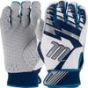 Marucci Tesoro Baseball Batting Gloves, Columbia/Navy, X-Large view 1