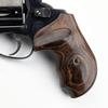 Altamont - S&W J Round Revolver Grips - Bateleur - Real Wood Gun Grips fit Smith & Wesson J Frame Round Butt .38 Special and 9mm Revolvers - Made in USA - Walnut view 1