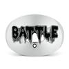 Battle 3D Chrome Drip Oxygen Football Mouthguard - Superior Airflow and Better Performance, Maximum Protection and Breathability, Works with Braces view 1