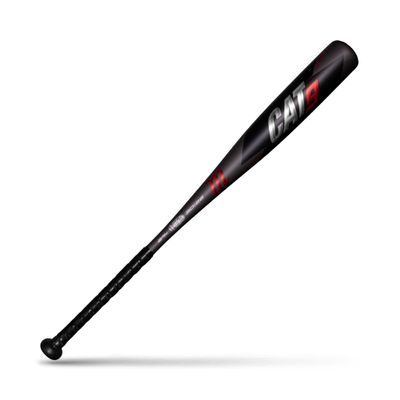 Marucci CAT9 -8 USSSA Senior League Baseball Bat, 2 3/4" Barrel, 30"/ 22 oz, GRAY/BLACK/RED