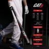 Marucci CAT9 -8 USSSA Senior League Baseball Bat, 2 3/4" Barrel, 30"/ 22 oz, GRAY/BLACK/RED view 2