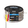 14 Gauge 2 Conductor Marine Wire - 60 ft Duplex Round Marine Grade Wire Tinned Copper Oxygen-Free Insulated - 14/2 AWG UL 1426 Standard PVC Wire for Boat, Automotive, Speakers, Camper & Trailers view 1