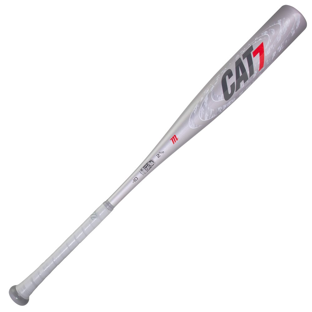 Marucci CAT7 Silver -10 USSSA Senior League Baseball Bat, 2 3/4" Barrel, 30"/ 20 oz