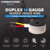 14 Gauge 2 Conductor Marine Wire - 60 ft Duplex Flat Marine Grade Wire Tinned Copper Oxygen-Free Insulated - 14/2 AWG UL 1426 Standard PVC Wire for Boat, Automotive, Speakers, Camper & Trailers view 4