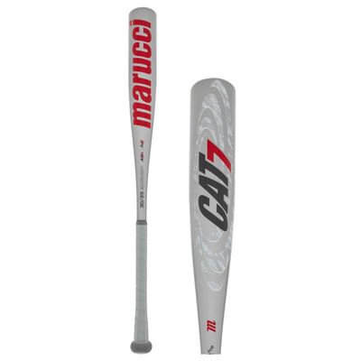 Marucci CAT7 Silver -5 USSSA Senior League Baseball Bat, 2 5/8" Barrel, 32"/ 27 oz