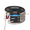 14 Gauge 2 Conductor Marine Wire - 60 ft Duplex Round Marine Grade Wire Tinned Copper Oxygen-Free Insulated - 14/2 AWG UL 1426 Standard PVC Wire for Boat, Automotive, Speakers, Camper & Trailers view 1